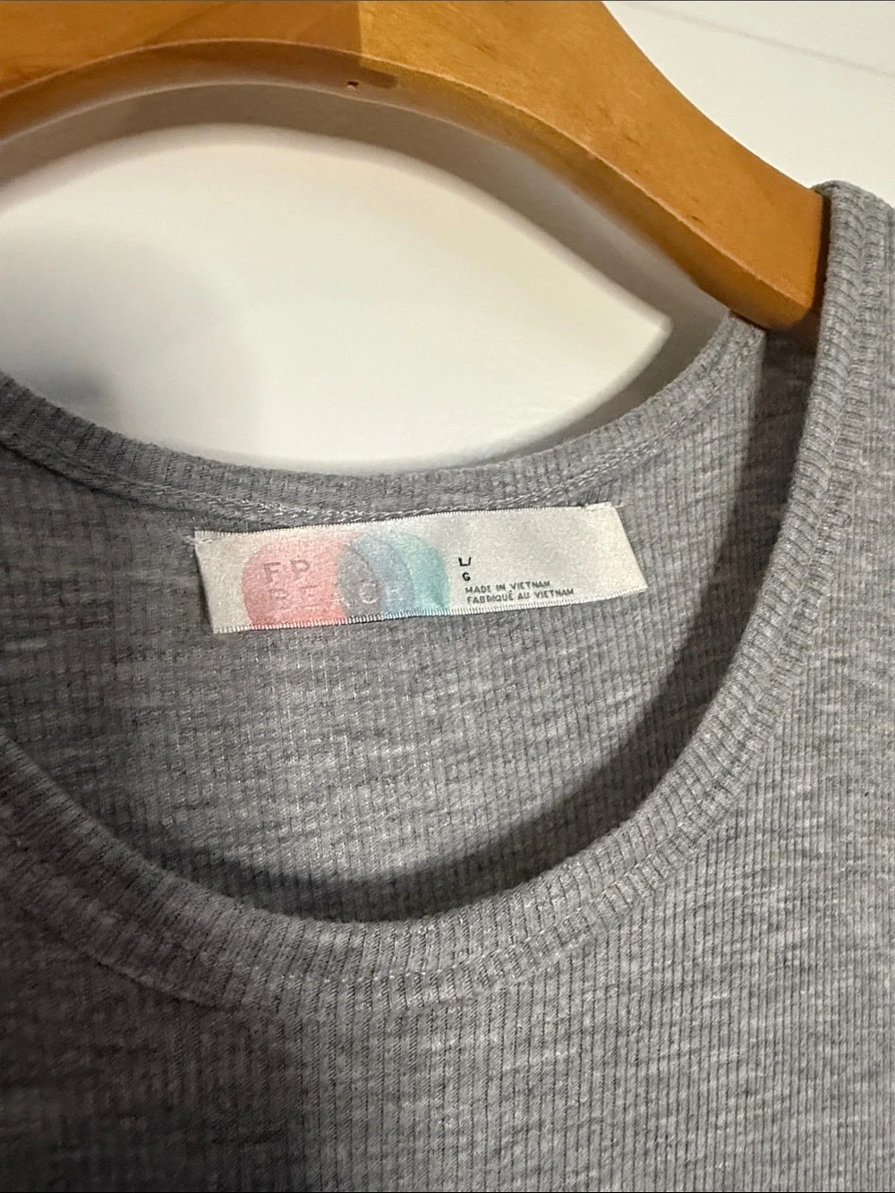 Free People Gray Sleeveless Swing Tank Dress